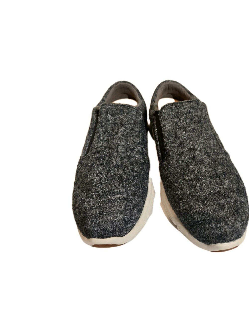 Dr Comfort Meadow Women's Casual Slip On In Grey Marino Wool Sz 7.5 W